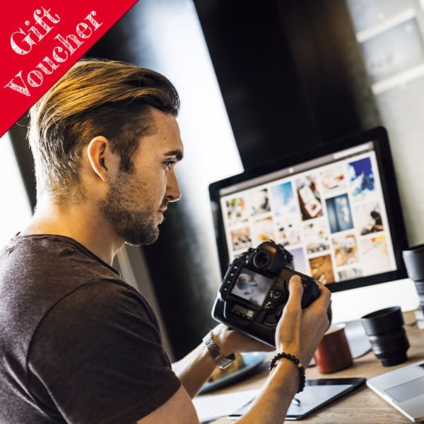 gift voucher for Photoshop for photographers course