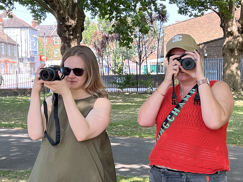 intensive beginners photography course portraits practice