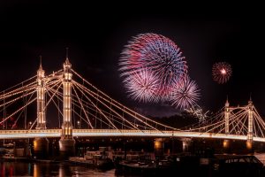 night photography course in London - how to photograph fireworks in Battersea Park