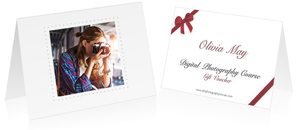 beginners photography course gift voucher