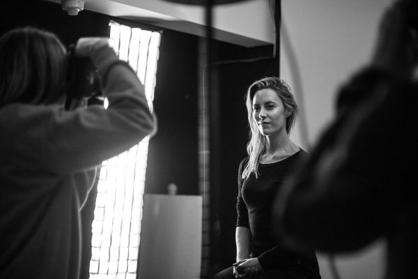 portrait photography course in London studio - practice with a model portrait photography course in London studio - practice with a model