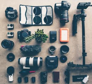 travel photography course - photographic gear